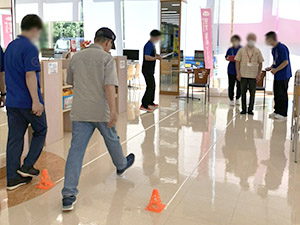 長崎県理学療法士協会の口座の様子